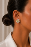 Celeste Drop Earring - Citrine Stone