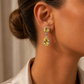 Celeste Drop Earring - Citrine Stone