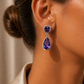 Celeste Drop Earring - Deep Purple