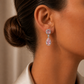 Celeste Drop Earring - Soft Pink