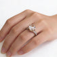 Golden Elegance Ring Set