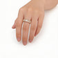 Luna Radiance Trio rings