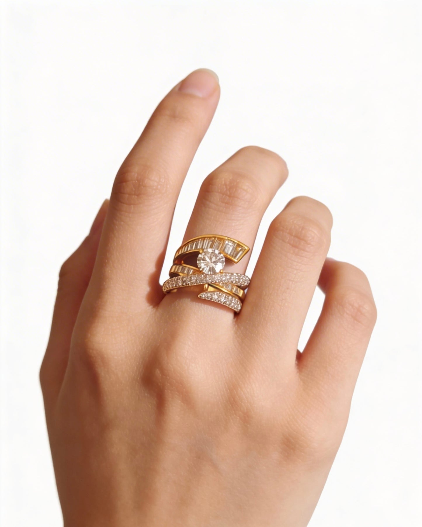 Everglow Stack Rings