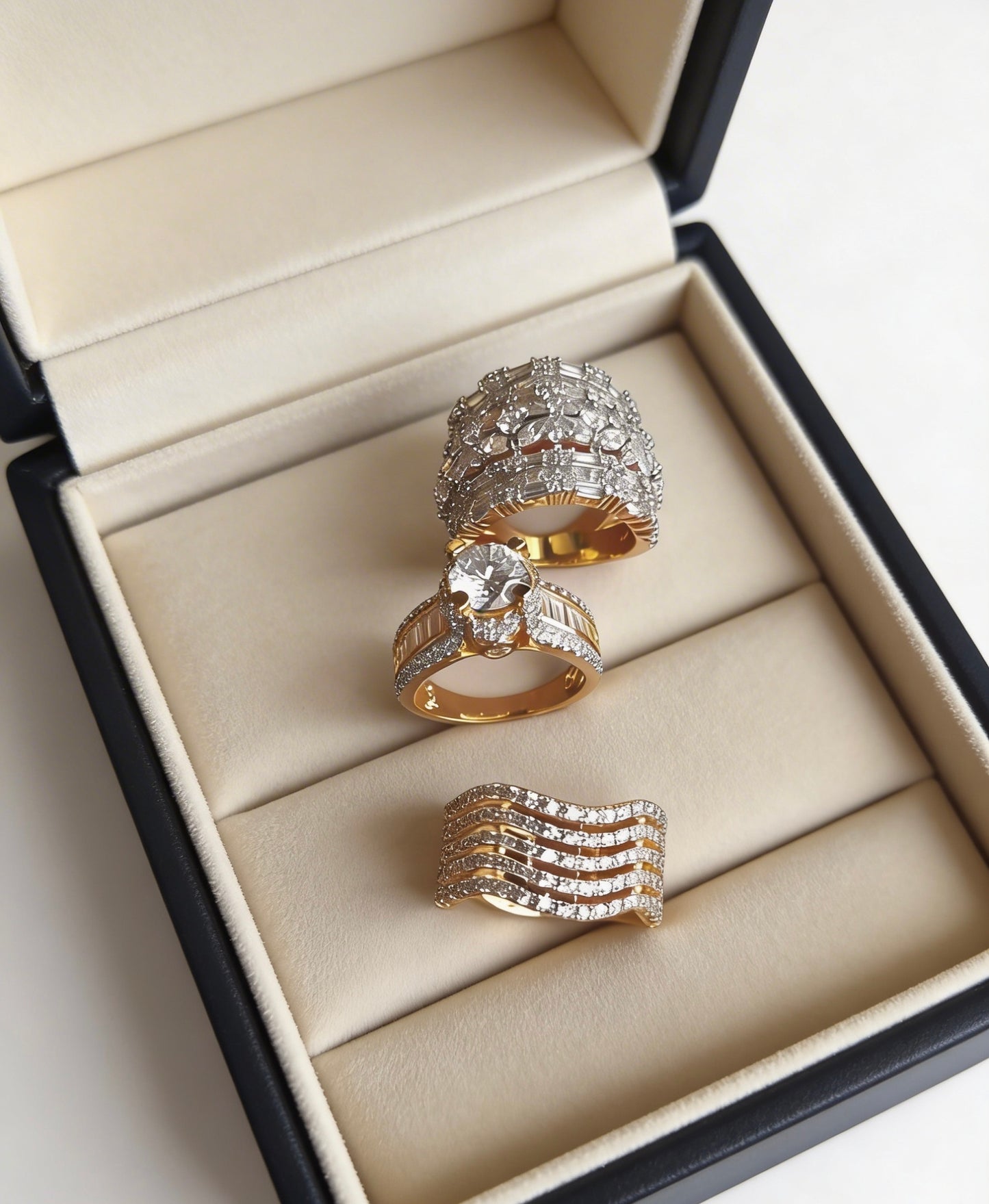 Dazzle & Shine Stack Rings