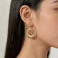 Golden Swirl Earrings