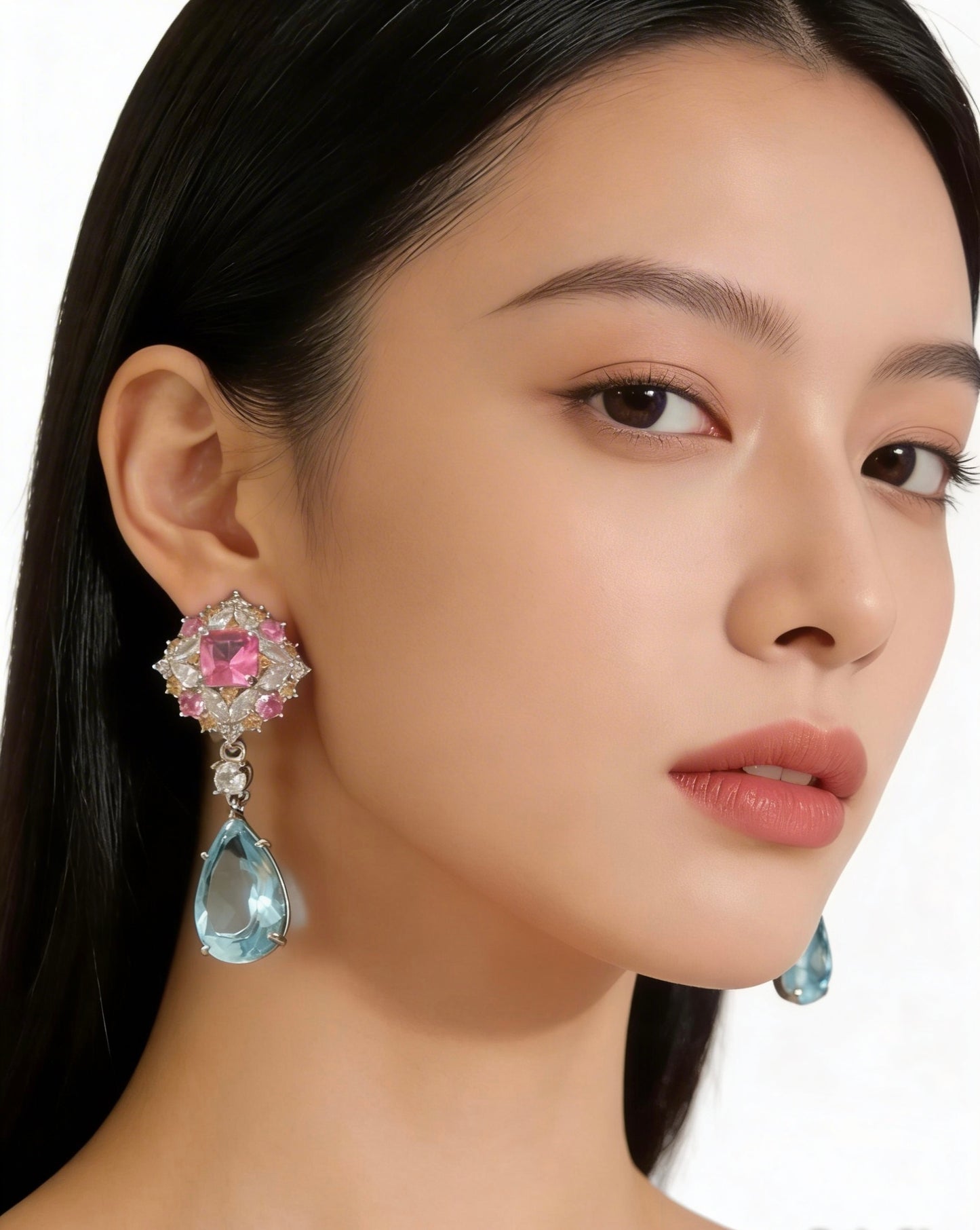 Candy Luxe Aquamarine Earrings