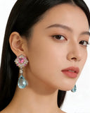 Candy Luxe Aquamarine Earrings
