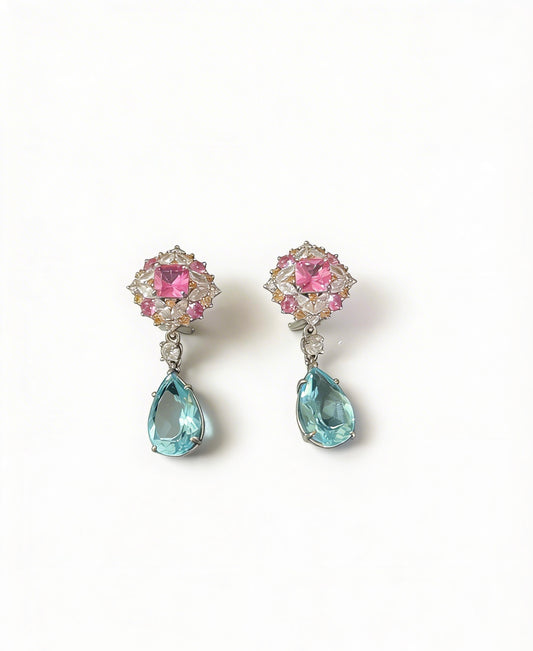 Candy Luxe Aquamarine Earrings
