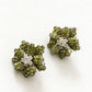 Peridot Bloom Statement Earrings