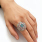 Aqua Multi-Stone Statement Ring