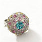 Aqua Multi-Stone Statement Ring