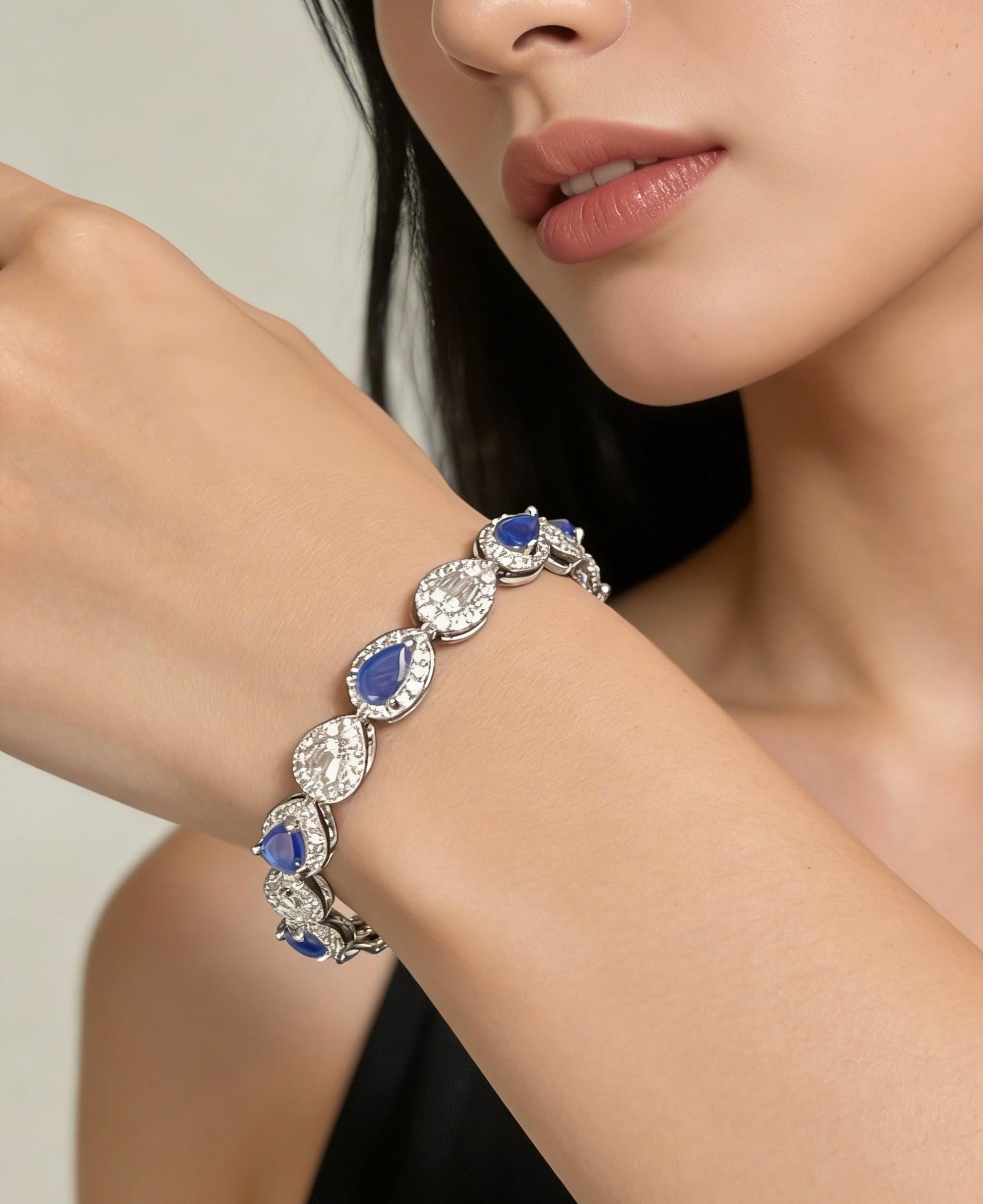Teardrop Crystal Bracelet