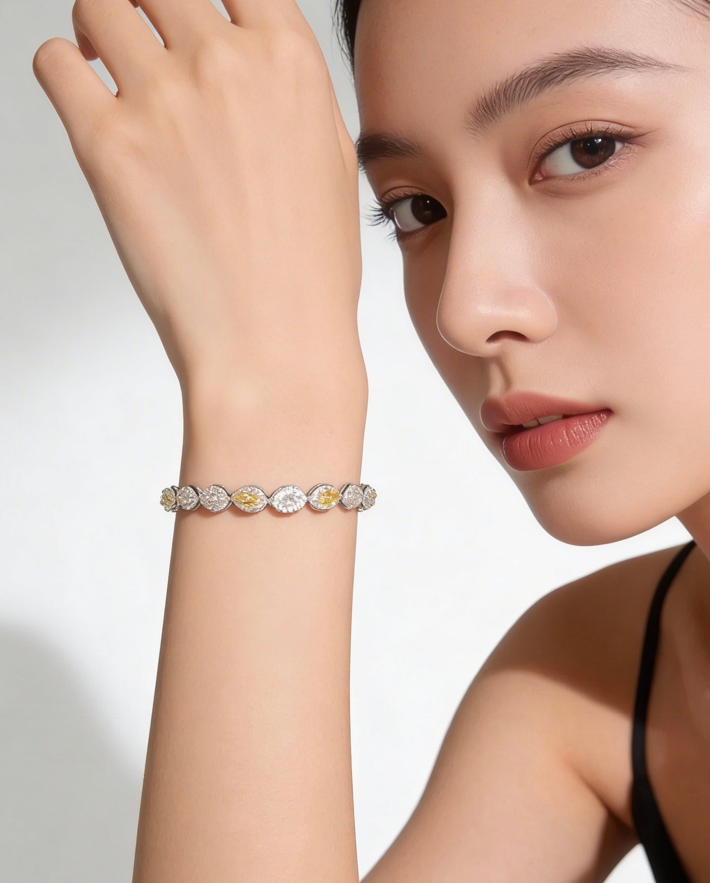 Teardrop Crystal Bracelet