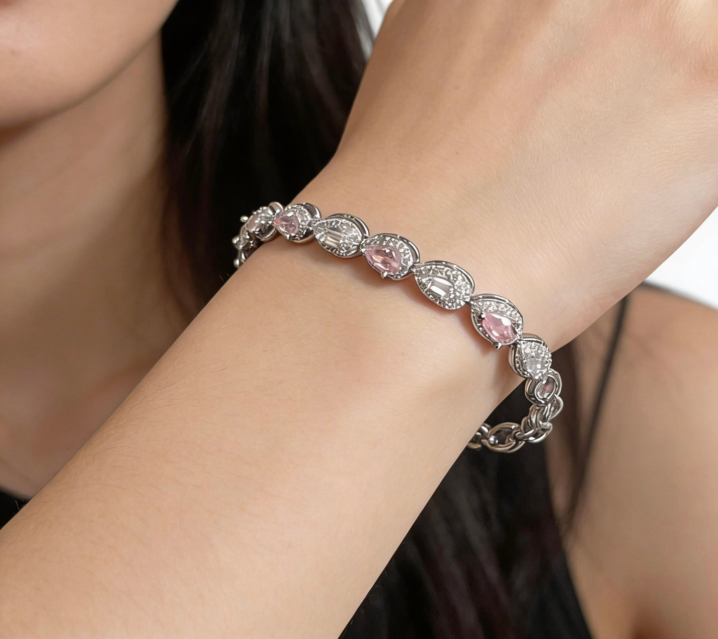 Teardrop Crystal Bracelet