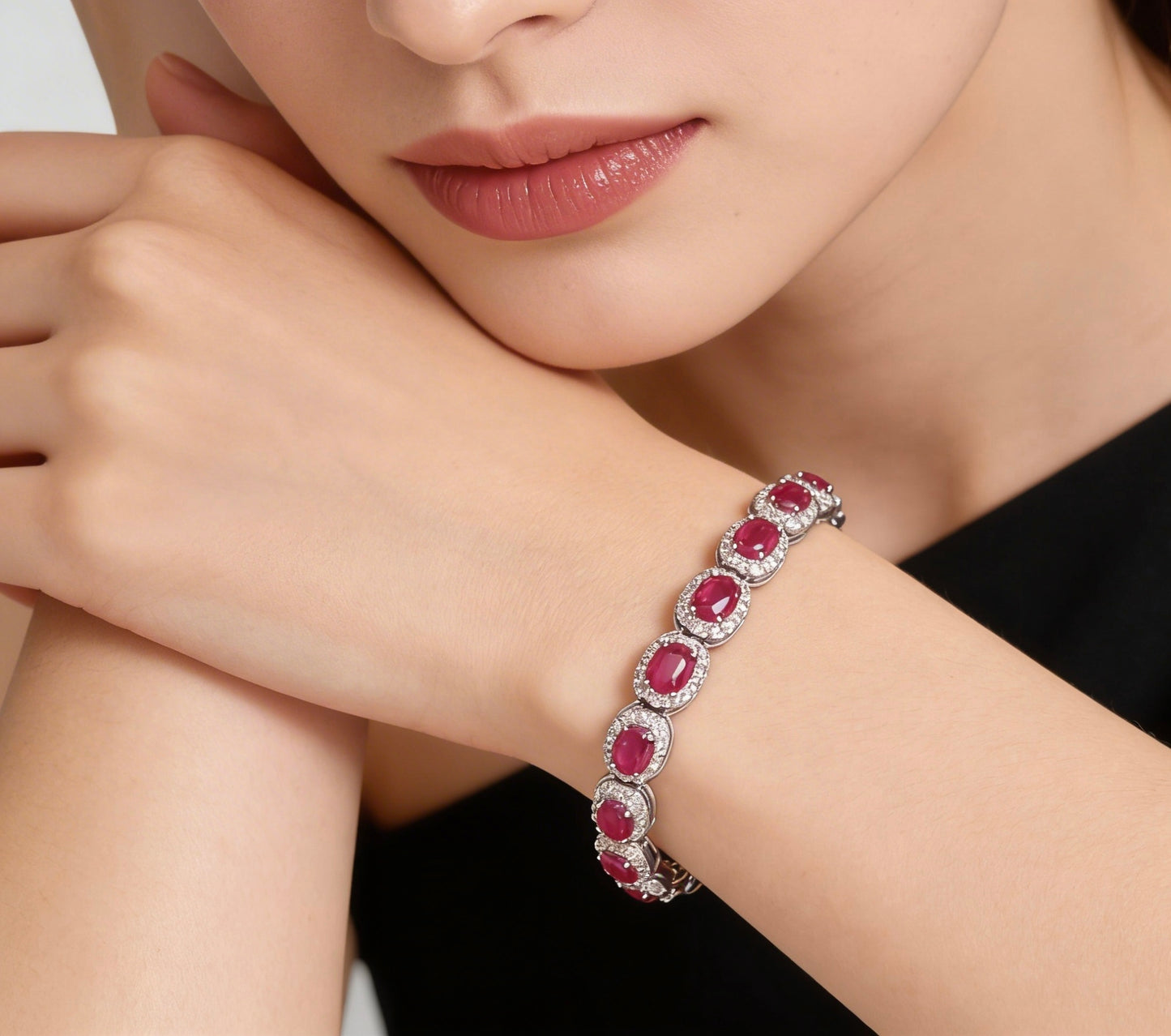 Bloom Color Tennis Bracelet