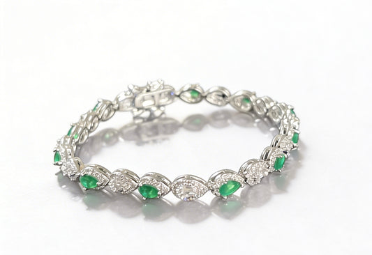 Teardrop Crystal Bracelet