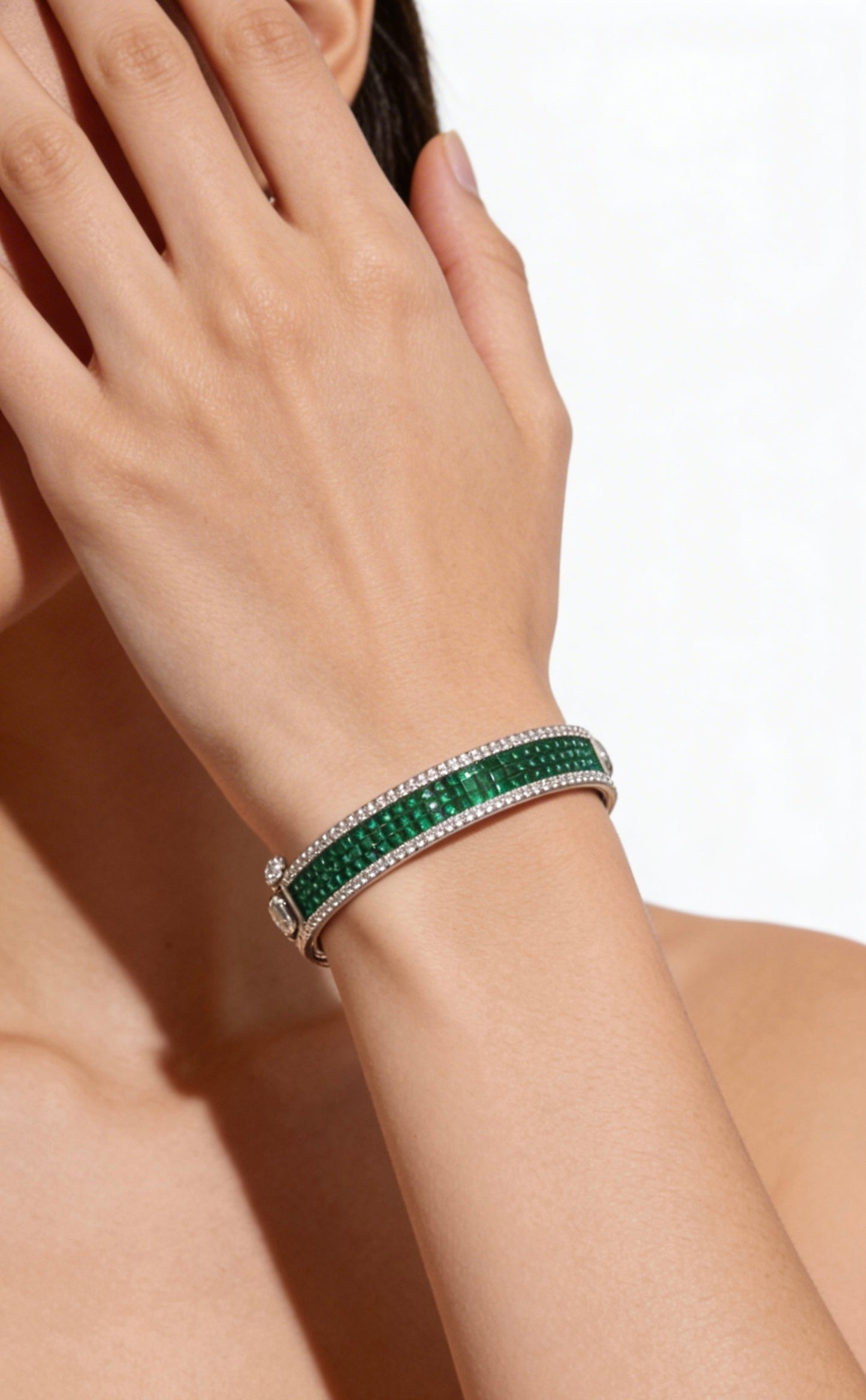 Invisible Bloom  Bangle