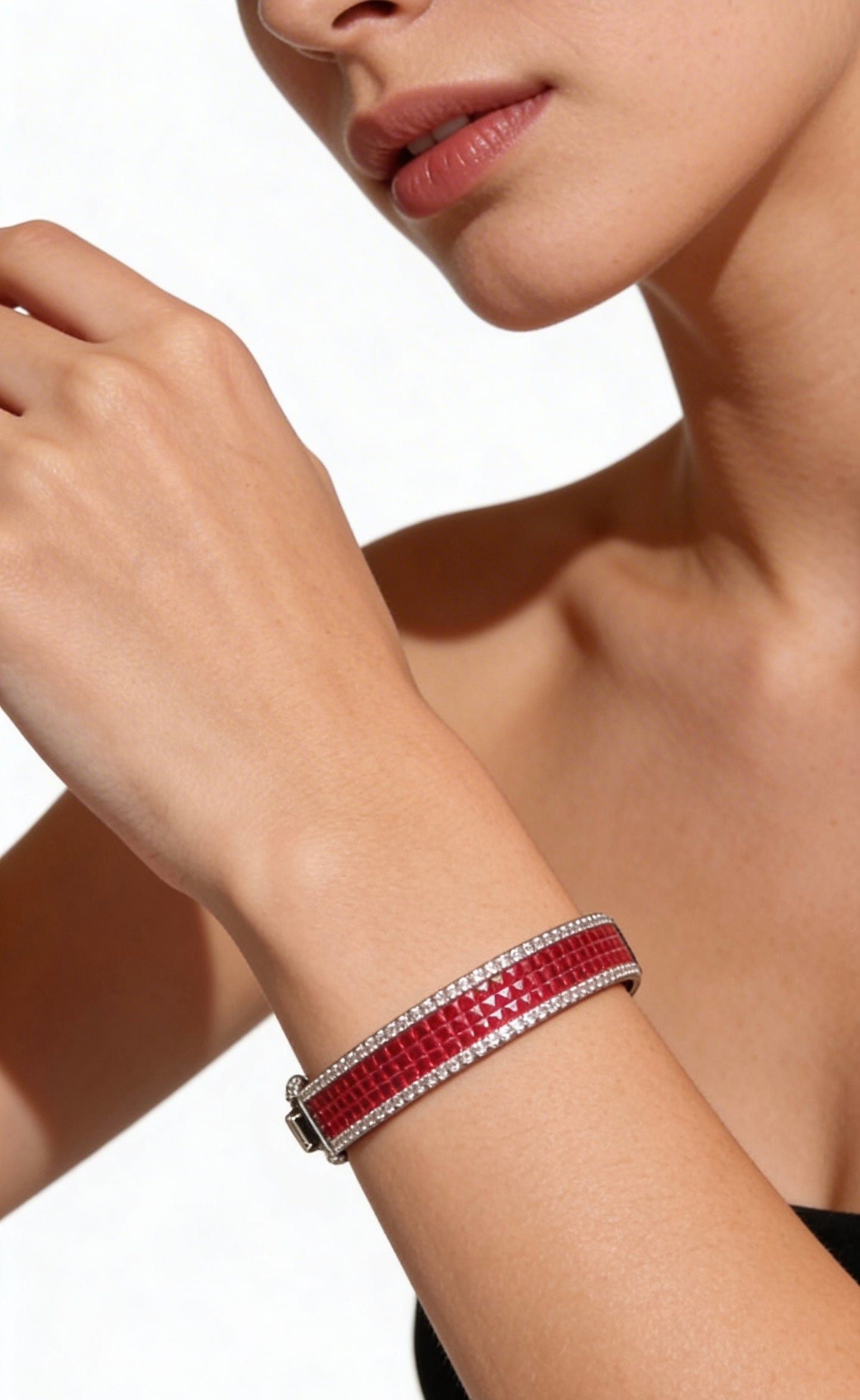 Invisible Bloom  Bangle
