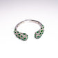 Emerald Garden Open Cuff