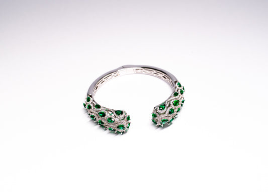 Emerald Garden Open Cuff