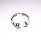 Azure Pearl Sculpt Cuff