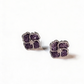 Majestic Violet Petal Studs