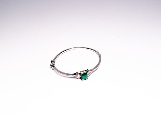 Emerald Grace Tennis Bracelet