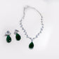 Green Envy Drop Necklace