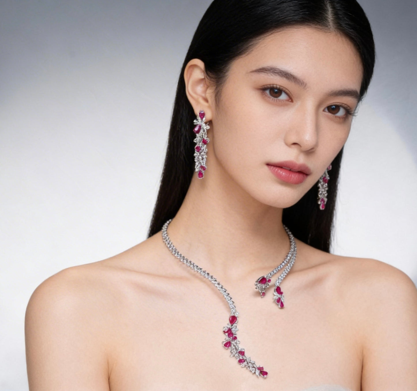 Nova Ruby necklace