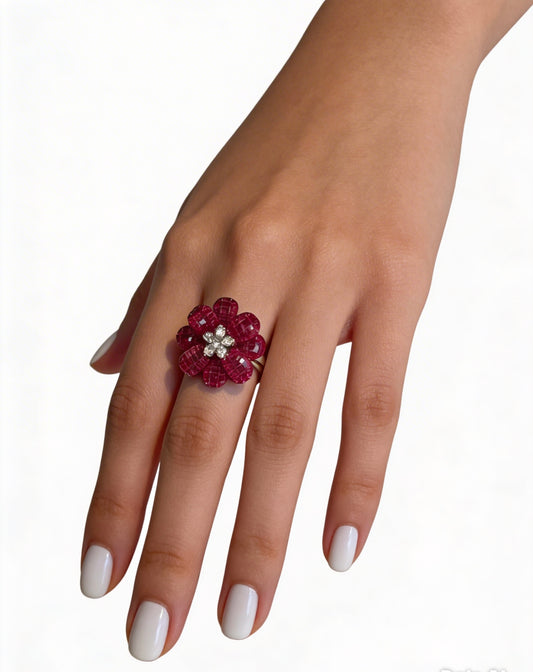Petal Radiance Ring