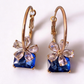 Sapphire Glow Floral Drops