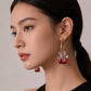 Ruby Glow Floral Drops