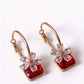 Ruby Glow Floral Drops