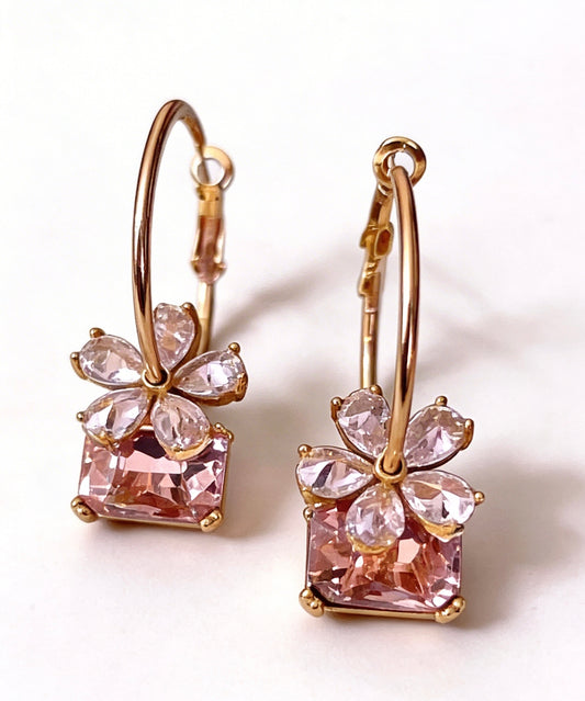 Pink Glow Floral Drops