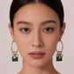 Emerald Glow Floral Drops