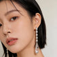 Crystal Veil Drops Earrings