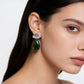 Green Envy Drop Necklace
