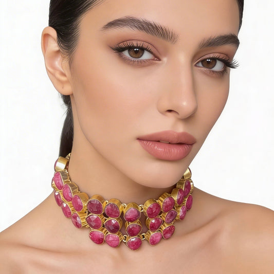 Aurora Blush Choker