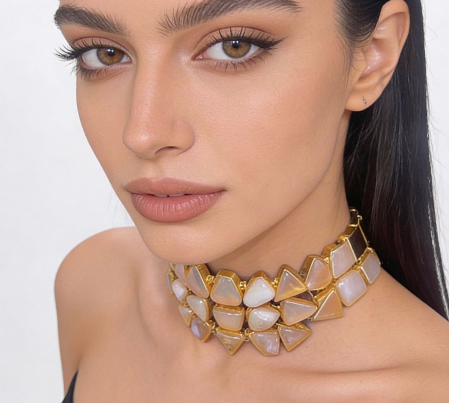 Opaline Geometry Necklace