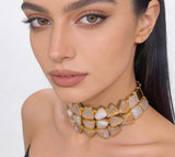 Opaline Geometry Necklace