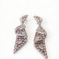 Blush Prism Drop Earrings