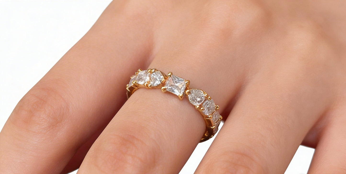 The Blush Romance Ring Bundle
