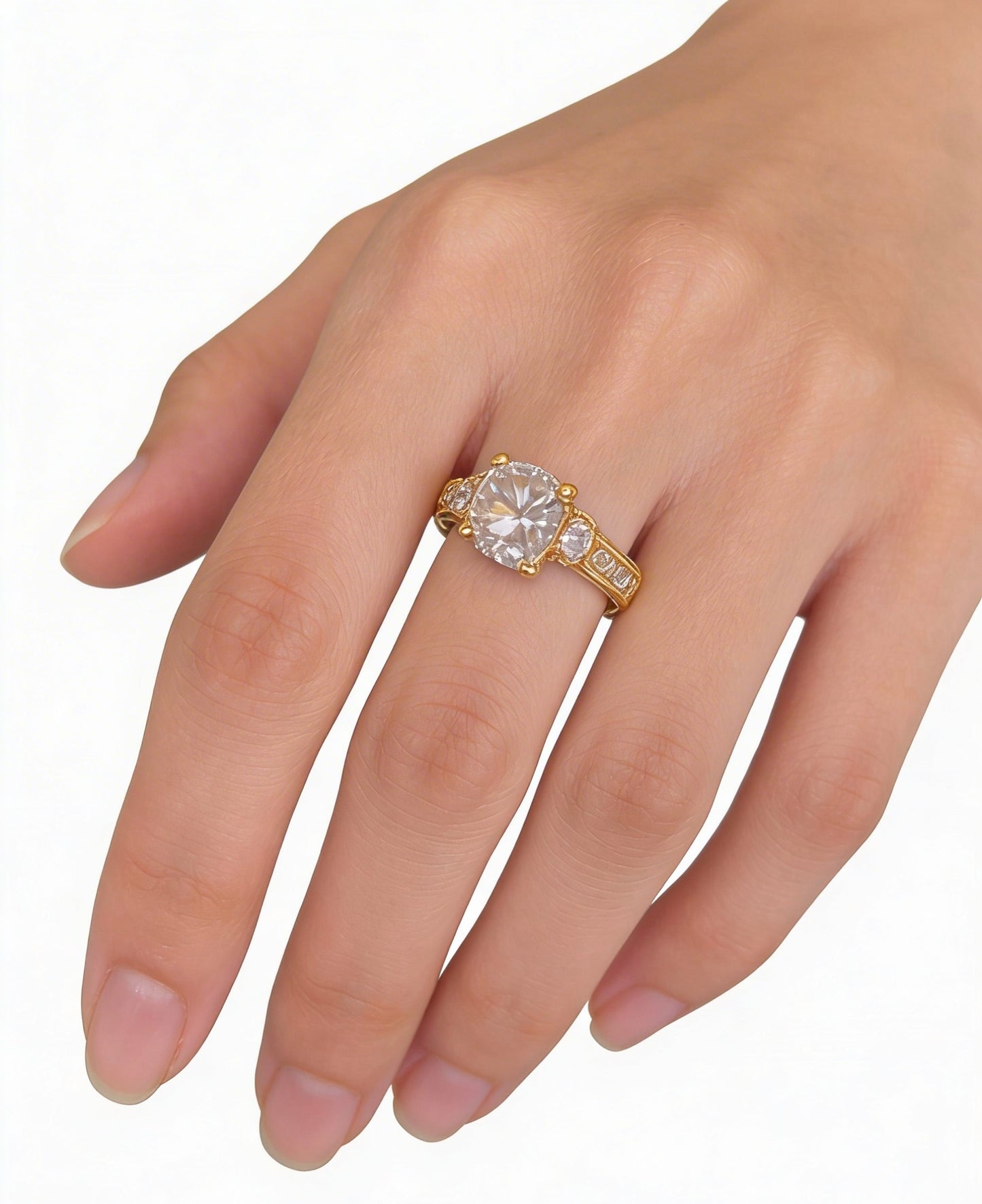The Blush Romance Ring Bundle