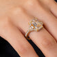 Crystal Elegance Stack ring set