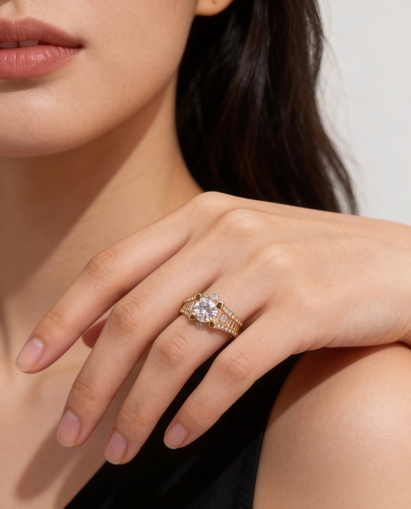 Royal Spark Bundle rings