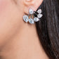 Celeste Diamond Fan Earrings – White Gold
