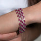 Fuschia Sapphire Tennis Bracelet