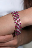 Fuschia Sapphire Tennis Bracelet