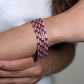 Fuschia Sapphire Tennis Bracelet
