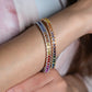 Rainbow Sapphire Tennis Bracelet